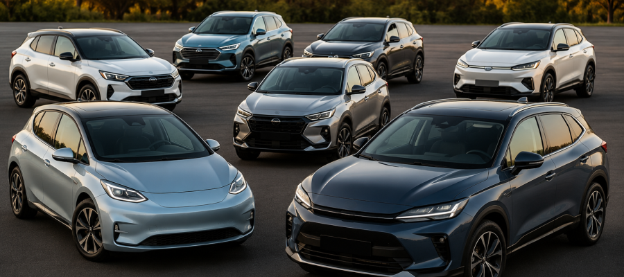 carros elétricos, SUV's